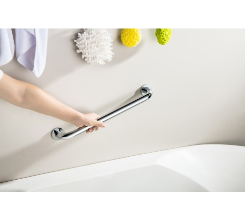 Поручень Aquatek 450 мм полированный хром AQ4995CR