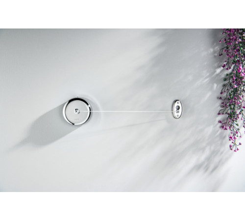 Веревка для белья Aquatek 2.5 м с держателем полированный хром AQ4994CR