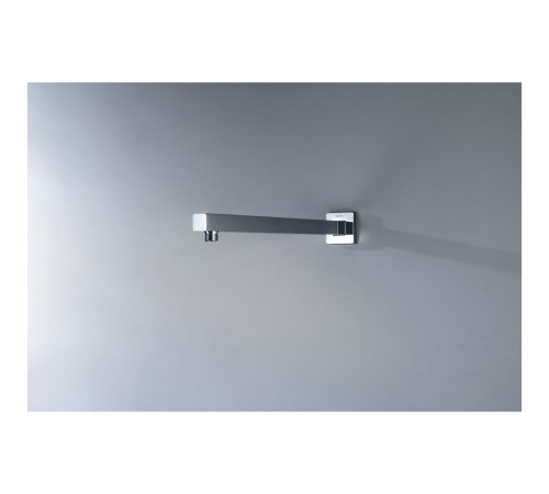 Держатель верхнего душа настенный Aquatek 400 мм хром AQ2177CR