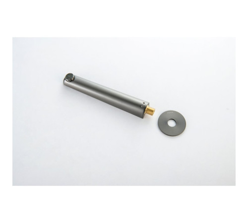 Излив для ванны AQUATEK БЕТТА 224 мм оружейная сталь AQ1141BGM