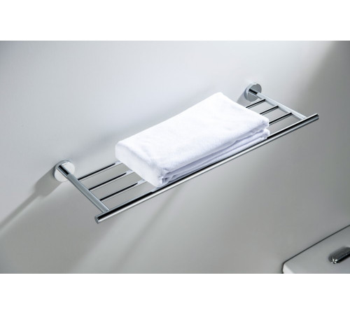 Полка для полотенец Aquanet Оберон хром AQ4222CR
