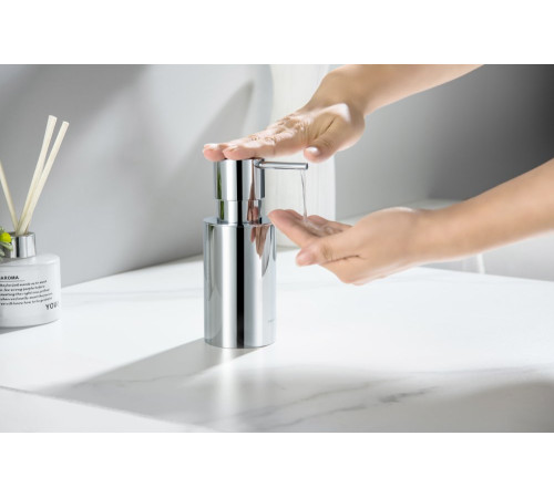 Дозатор для мыла настольный Aquanet Оберон хром AQ4229CR