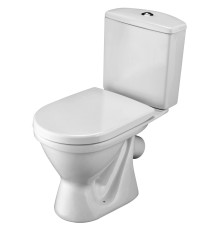 Унитаз-компакт Sanita Luxe Алькор косой выпуск антивсплеск 2 режима дюропласт 1.WH30.2.140