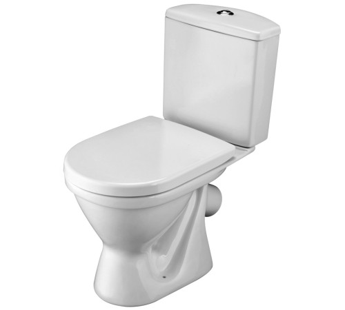 Унитаз-компакт Sanita Luxe Алькор косой выпуск антивсплеск 2 режима дюропласт 1.WH30.2.140