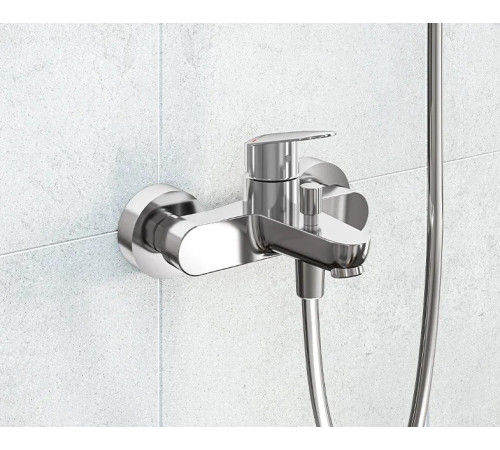 Набор смесителей 3 в 1 VitrA Flow Round (для раковины, для ванны, душевой гарнитур) A42302EXP