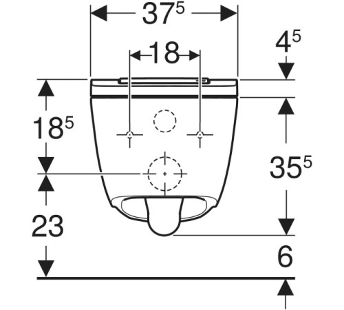 Унитаз-биде подвесной Geberit AquaClean Sela Square хром 146.250.21.1