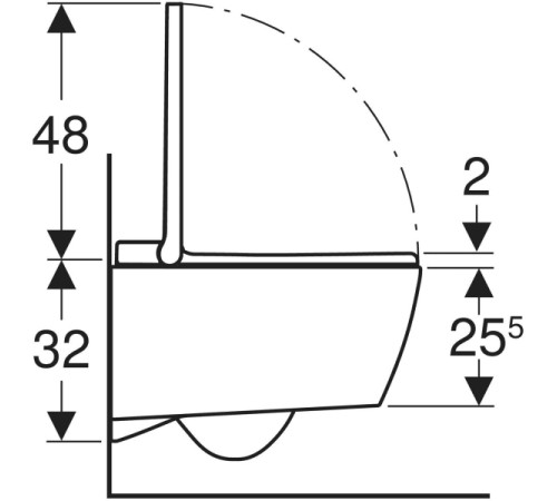Унитаз-биде подвесной Geberit AquaClean Sela Square хром 146.250.21.1