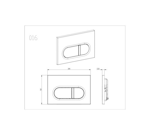 Комплект инсталляции 4 в 1 AQUATEK Европа New (рама INS-0000017, унитаз AQ1106L-00, кнопка KDI-0000043) ЕВРОПА New-INS17-043