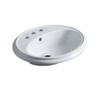 Раковина SIMAS Arcade 61х50.5 см 3 отв. белая AR859bi/3