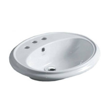 Раковина SIMAS Arcade 61х50.5 см 3 отв. белая AR859bi/3