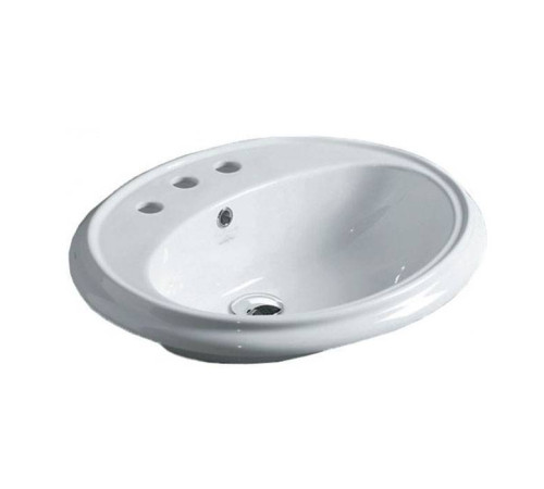 Раковина SIMAS Arcade 61х50.5 см 3 отв. белая AR859bi/3