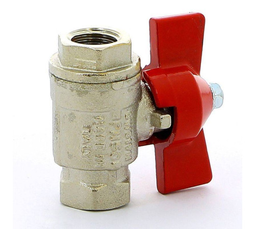 Кран шаровой Itap IDEAL 1/4 ВВ ручка-бабочка 0920014