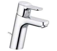 Смеситель для раковины KLUDI PureEasy 100 мм со сливным гарнитуром 371900565