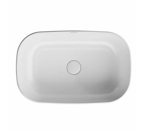 Раковина накладная Kerama Marazzi Magica 64.5х42 см без отверстия белый глянец MA.wb.65