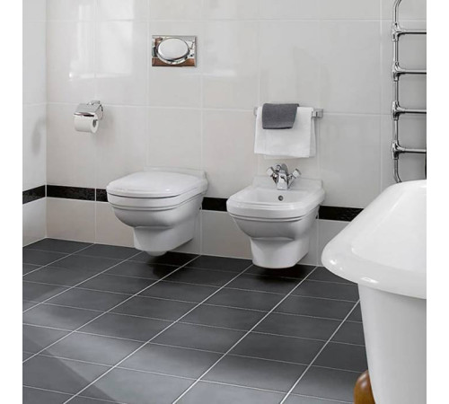 Сиденье для унитаза с крышкой Villeroy & Boch Hommage SoftClose белый 8809S1R1