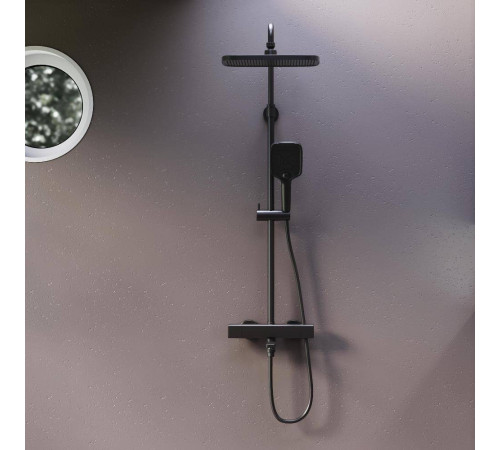 Душевая система с термостатом AM.PM Gala черный 953810300