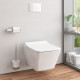 Унитаз подвесной TOTO SP 38x54 см безободковый белый с дефектом CW532Y/TC512G