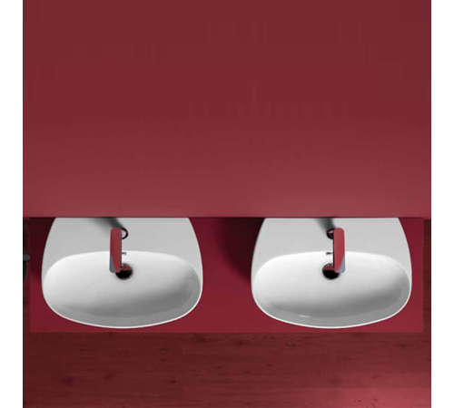 Раковина SIMAS Vignoni 60х46 см 1 отверстие белая VI10bi/F89