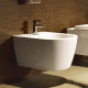 Биде подвесное Duravit ME by Starck 57х37 см 1 отверстие WonderGliss 22881500001