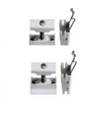 Комплект присоединительных клипс Zehnder CVD+BH для радиаторов Charleston 2 шт 948012