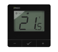 Терморегулятор умный ZigBee ENGO Controls E25230B накладной 230 В черный E25230B