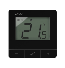 Терморегулятор умный ZigBee ENGO Controls E25230B накладной 230 В черный E25230B