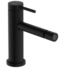 Смеситель для биде Hansgrohe Tecturis S со сливным гарнитуром черный матовый 73201670