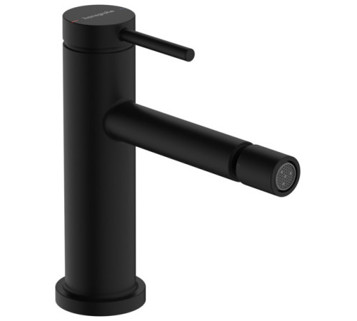 Смеситель для биде Hansgrohe Tecturis S со сливным гарнитуром черный матовый 73201670