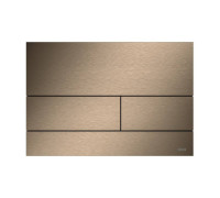 Панель смыва для унитаза TECE TECEsquare II металлическая PVD Brushed Red Gold 9240848