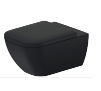 Унитаз подвесной Duravit Happy D.2 Rimless 365x540x335 мм антрацит матовый 222209AD00