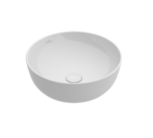 Раковина накладная Villeroy & Boch Artis 430х430х125 мм альпийский белый 41794301