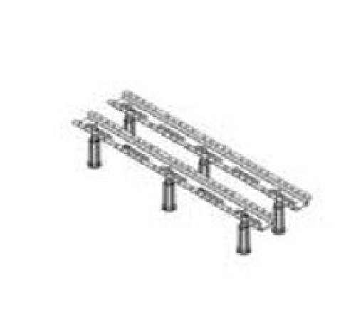 Ножки для ванн Mauersberger 6 шт. до 2000x900 мм хром 5301000004