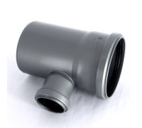 Тройник канализационный Sinikon Стандарт 110x50 мм 87° 510035.R