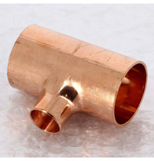 Тройник медный Viega под пайку 35х18х35 мм 109899