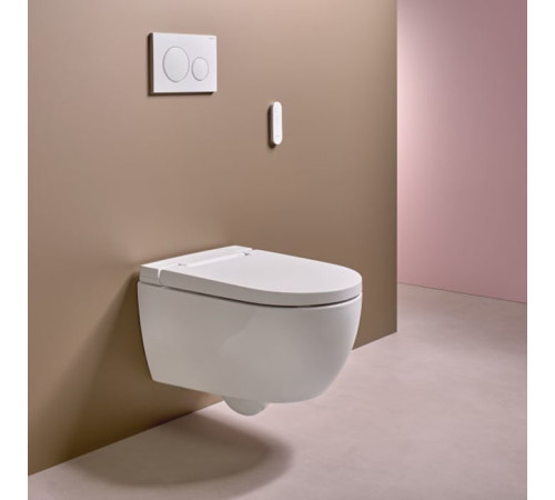 Унитаз-биде подвесной Geberit AquaClean Alba KeraTect белый 146.350.01.1