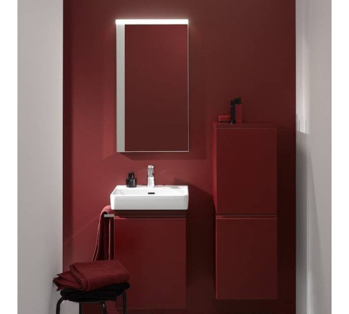 Зеркало Laufen Frame 25 45x82.5 см в алюминиевой раме хром 4.4740.0.900.144.1