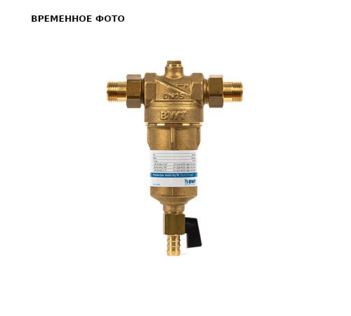Фильтр промывной BWT Protector mini H/R 1 100 мкм для горячей воды 810541