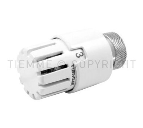 Термостатическая головка Tiemme BIANCA M30x1.5 9550025