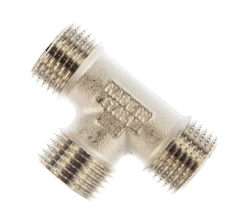 Тройник никелированный Tiemme 1/2х1/2х1/2 НР 1500233