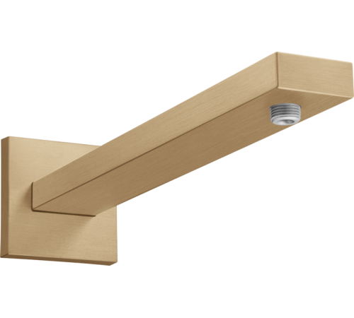 Держатель верхнего душа Hansgrohe Square 389 мм шлифованная бронза 27694140