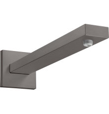 Держатель верхнего душа Hansgrohe Square 389 мм шлифованный черный хром 27694340