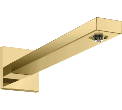 Держатель верхнего душа Hansgrohe Square 389 мм полированное золото 27694990