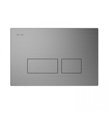 Клавиша для инсталляции пневматическая AM.PM Pro S пластик матовый никель I047031