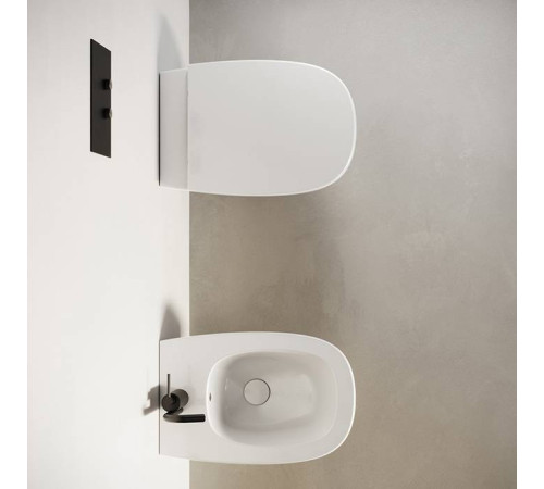 Унитаз подвесной Catalano Alvea 53x36 см безободковый белый глянцевый 0611530001