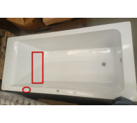 Ванна акриловая Roca Easy 1700x800х450 мм 250 л прямоугольная ZRU9307624