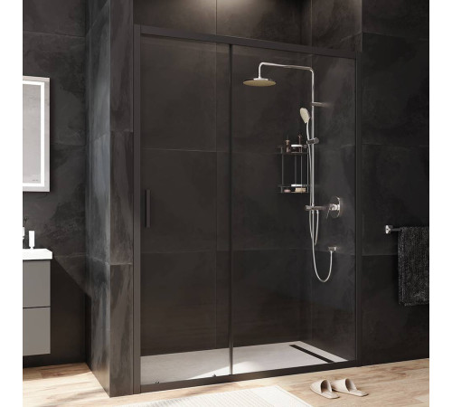 Дверь душевая в нишу AM.PM Gem 140x195 см раздвижная W90G-140-1-195BT