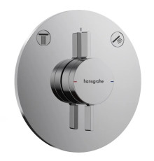 Смеситель для 2 потребителей hansgrohe DuoTurn S внешняя часть хром 75418000