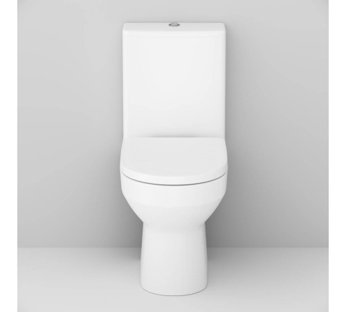 Унитаз-компакт напольный AM.PM Gem безободковый FlashClean без сиденья C708600WH