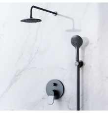Душевая система AM.PM X-Joy со смесителем, верхним душем и душевым набором FB85A1RH02