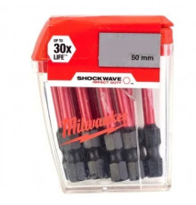 Бита Milwaukee PZ2 50мм SHOCKWAVE™ в кор. (10шт/уп) GEN III